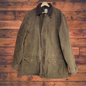 Vintage Carhartt‎ C52 Duck Canvas Blanket-lined Chore Coat Large Tall